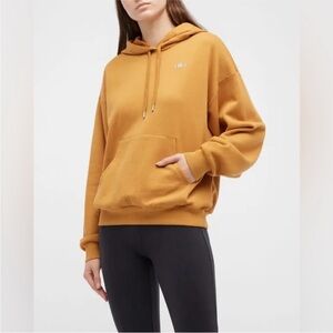 ALO yoga French Terry Hoodie in Toffee